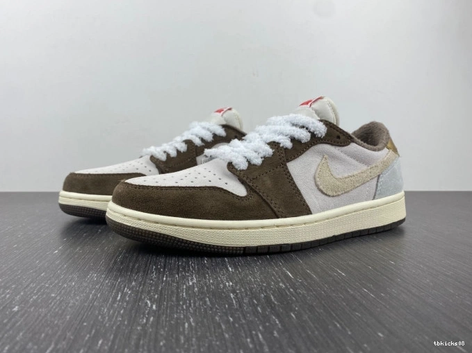 Reps TBkick of DV1312-200 Jordan the Air 1 OG Year Low Retro Rabbit 0823
